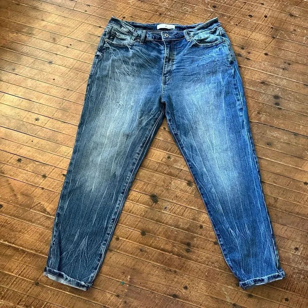 Kancan distressed acid wash11/29 normcore slimming jeans